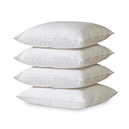 Millenium Linen 4- Pack Hypoallergenic Down Alternative Breathable Bed Pillows (King)