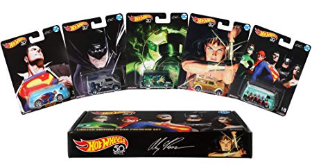 Hot Wheels Alex Ross Limited Edition Collector 5 Pack [Amazon Exclusive]