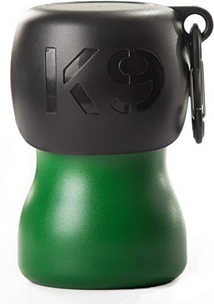 H2O4K9 Stainless Steel K9 Water Bottle - Dog Water Bottle with Lid