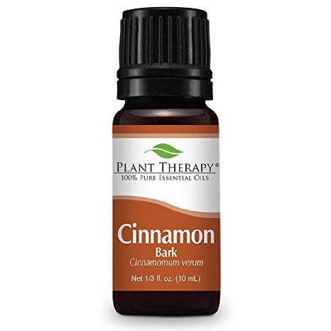 Cinnamon Bark Essential Oil 10 ml (1/3 oz) 100% Pure, Undiluted, Therapeutic Grade