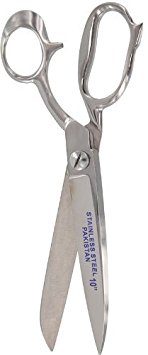 SE SC67H 10" Heavy-Duty Stainless Steel Tailor’s Scissors