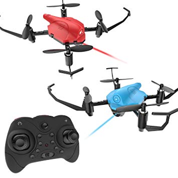 Holy Stone competitive drone set for children drone advanced maintenance function mode 1/2 freely convertible Allowed headless mode flip mode equipped with Battle multi-Copter domestic authenticated HS177 2 units set