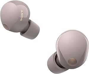 Sony WF-1000XM5 The Best Truly Wireless Bluetooth Noise Canceling Earbuds Headphones, Smoky Pink