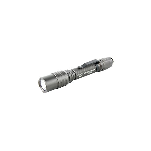 TerraLux TLF-PRO-3-GRY Pro Series 280 Lumens LED Flashlight, Gray