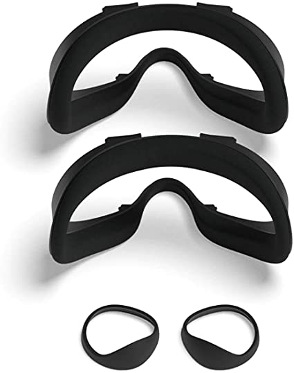 Oculus Quest 2 Fit Pack with Two Alternate-Width Facial Interfaces and Light Blockers - VR