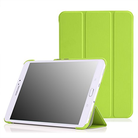 MoKo Tab S2 8.0 Case - Slim Lightweight Smart-shell Stand Cover Case With Auto Wake / Sleep for Samsung Galaxy Tab S2 / S2 Nook 8.0 inch Tablet, GREEN