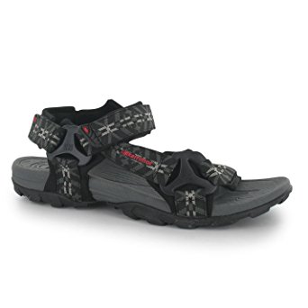 Karrimor Mens Amazon Sandals Shoes Outdoor Walking Trekking Summer Footwear Black/Charcoal UK 13 (47)