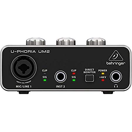USB AUDIO INTERFACE BPSCA UM2 - DP33377 By BEHRINGER