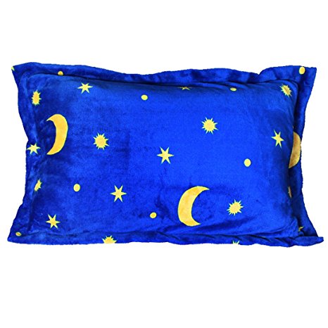 MyKazoe Kids Plush Pillowcase (Blue Moonlight)