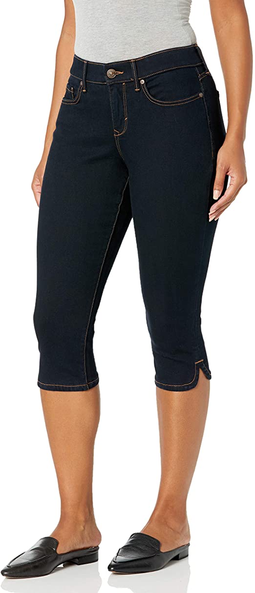 Gloria Vanderbilt Women's Comfort Curvy Skinny Jean Capri Length