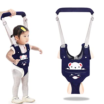 Accmor Baby Walker Toddler Walking Harness, 3-in-1 Adjustable Walk Learning Assistant for Baby, Pulling and Lifting Dual Use 7-24 Month Breathable Stand Up & Walking Learning Helper
