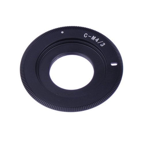 Neewer slim C Mount Lens to Micro 4/3 Four Thirds MFT System Camera Mount Adapter, fits Olympus PEN E-P1 P2 P3 P5 E-PL1 PL1s PL2 PL3 PL5 PL6 E-PM1 PM2 OM-D E-M5 E-M1 Panasonic Lumix DMC-GH1 GH2 GH3 GX7 G1 G2 G10 G3 G5 G6 GF1 GF2 GF3 GF5 GF6 GX1 GM