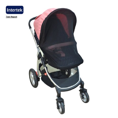 Canopy Stroller Sun Shade Baby Car Seat Sun Shade Cover Crib Net-Fits Most Single Strollers, Prams, Pushchairs, Pack'n'Plays, Cribs & Bassinets.