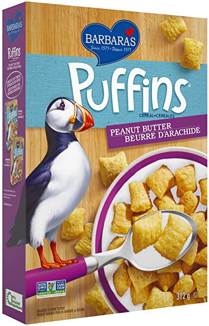 Barbara's Bakery Peanut Butter Puffins Cereal