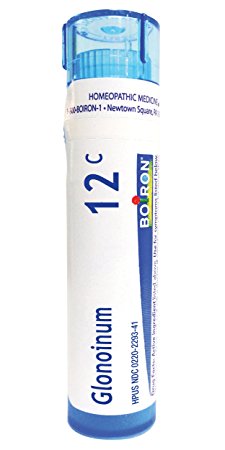 Boiron Glonoinum 12C, Homeopathic Medicine for Hot Flash, Sunstroke and Headache