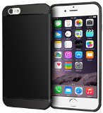 iPhone 6s Plus Case roocase Slim Fit EXEC TOUGH Hybrid PC  TPU Armor Case for Apple iPhone 6 Plus  6s Plus 2015 Granite Black
