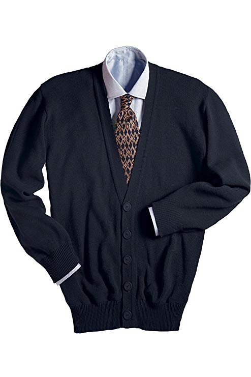 Edwards Garment ED Garments Men's Heavy Duty V-Neck Cardigan