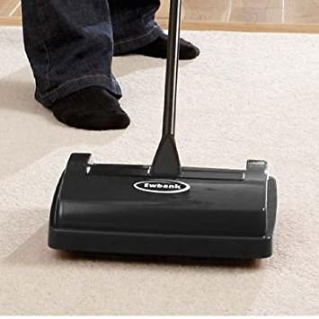 Ewbank Manual Carpet Sweeper Handy Black Speed Cleaner Floor Sweep With Handle by Ewbank