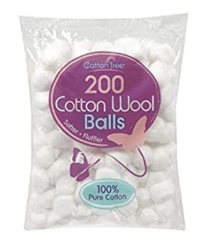 400 Cotton Wool Balls - 2 Packs of 200