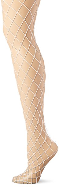 Leg Avenue Women's Fence Net Thigh High Stockings