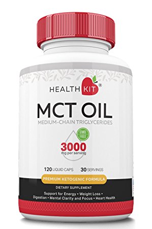 Highly Concentrated Premium MCT Oil for Men and Women with only Caprylic C8 and Capric C10 Acid. Energy Supplement for Weight Loss, Mental Focus, Metabolism, Endurance, Heart Health. Keto and Paleo