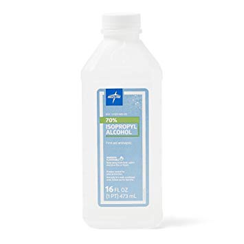 Medline MDS098003ZH Alcohol, Rubbing, Isopropyl-70%, Pint