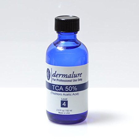 Trichloroacetic Acid - TCA Peel 50% Medical Grade 1oz. 30ml Pro Size (Level 4 pH 0.6)