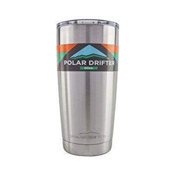 Polar Pad Drifter Vacuum Insulated Stainless Steel Tumbler, 20 oz