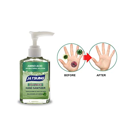 iNaCool 59ml Hand Sanitizer Gel, Antibacterial Portable Press Disposable No Clean Waterless Hand Cleansing Fluid Antibacterial Hygienic Gel