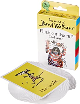 The World of David Walliams 6855 Flush Out The Rat Card Game