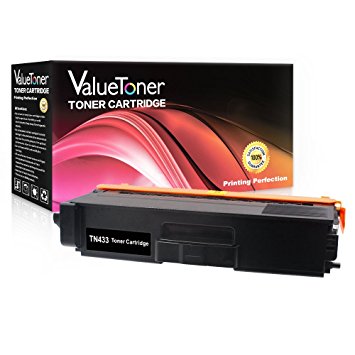 Valuetoner Compatible Toner Cartridge Replacement for Brother TN433 TN-433 TN431 TN 431 (1 Black) for MFC-L8900CDW HL-L8360CDW HL-L8260CDW HL-L8360CDWT MFC-L8610CDW MFC-L9570CDW Laser printer