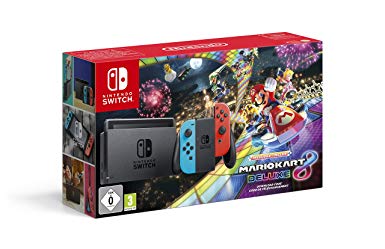 Nintendo Switch w/ Mario Kart 8 Deluxe - Limited Edition Console