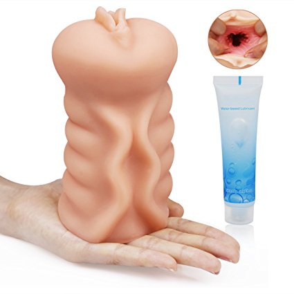 Realistic Pocket Pussy, Adorime Male Masturbator cup 3d Vagina Pocket Stroker Adult Sex Toy for Male Masturbation