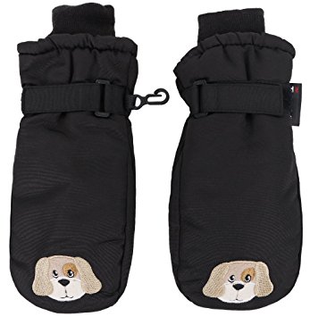 SimpliKids Children's Winter 3M Thinsulate Waterproof Ski Mittens,Animal