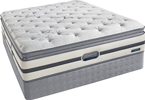Simmons Beautyrest Queen Classic Plush Firm Eurotop Mattress and Boxspring