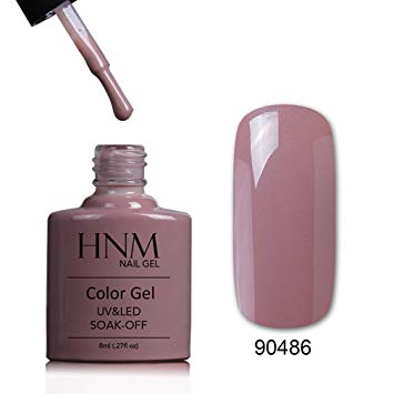 HNM Gel Nail Polish, Soak Off UV LED Gel Polish Nail Art Lacquer Varnish Manicure Nail Art Manicure Satin Pajamas (90486)