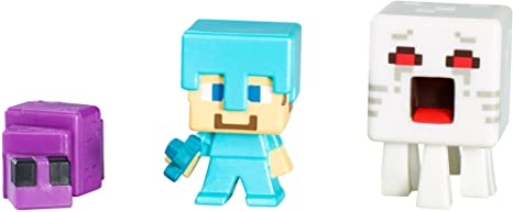 Minecraft Collectible Figures Set L (3-Pack), Series 3