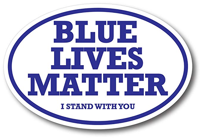 Blue Lives Matter I Stand with You Magnet Decal Support Law Enforcement - Heavy Duty for Car Truck SUV