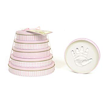 Child to Cherish Handprints Tower Of Time Kit in Pink