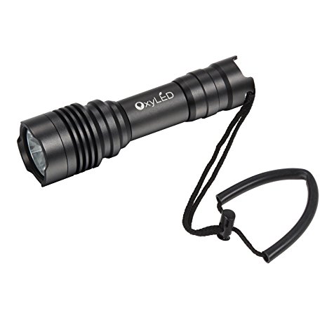 OxyLED Super Bright Diving Flashlight, CREE LED Submarine Light Underwater Flashlight, Underwater Torch