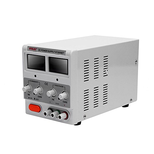 Variable Linear DC Bench Power Supply(0-30V,0-5A),HY3005ET Digital Regulated Adjustable DC Triple Linear Power Supply for Labs,Collages,Factory Production and Digital Repair Company