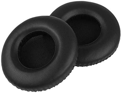 Pair of Earpads Replacement Memory Foam Ear Pads for AKG K550 K551 K240S K242 Earphones Durable Leather Earpads Covers-Black