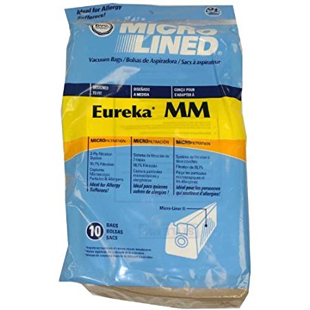 Home Care Products Eureka Mighty Mite Micro Lined Paper Vacuum Bag, 10-Pack