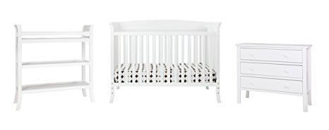 DaVinci Tyler 5-Piece Nursery Set Two Boxes, White