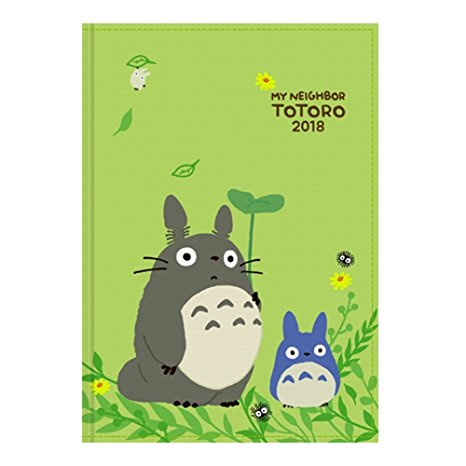 2018 Ghibli Studio Animation [My My Neighbor Totoro] Diary Journal Weekly Planner Scheduler Datebook Notebook (5.0 x 7.3 inches). A Post Card included
