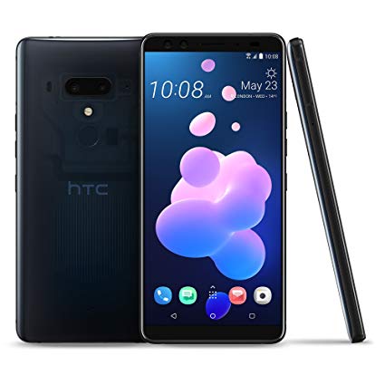 HTC U12  Factory Unlocked Phone - 6" Screen - 64GB - Translucent Blue (U.S. Warranty)