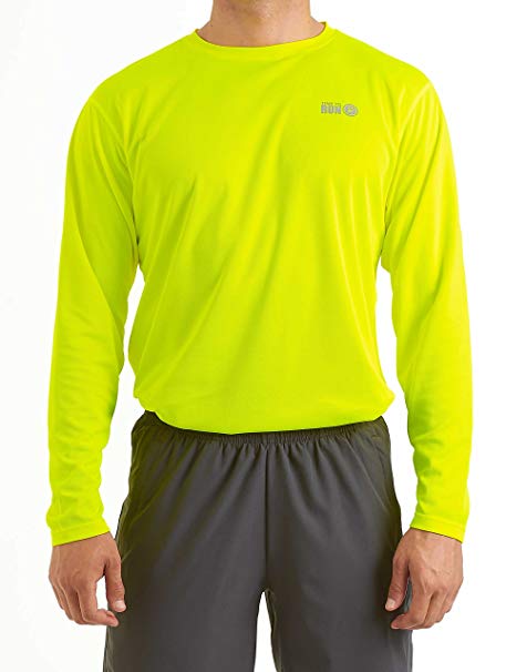 time to run Men's Favourite Long Sleeve Wicking Running/Gym/Workout T Shirt