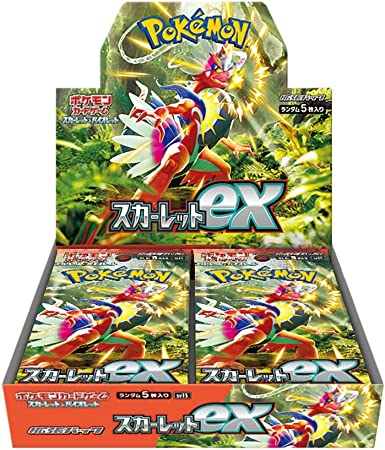 Pokemon Card Game Scarlet & Violet Expansion Pack Scarlet ex Box (Japanese)