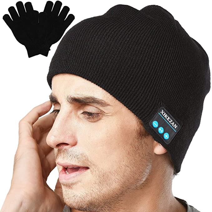 XIKEZAN Unisex Bluetooth Beanie Hat Headphones Tech Gifts for Men Women Teen Boys Girls