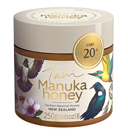 UMF 20  New Zealand Manuka Honey by the eco-friendly bee-friendly people at Tahi (250gm)